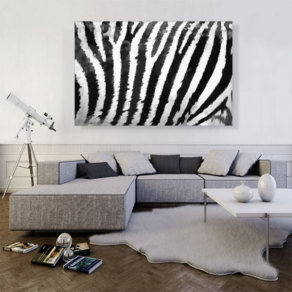 Zebra Painted Home decor