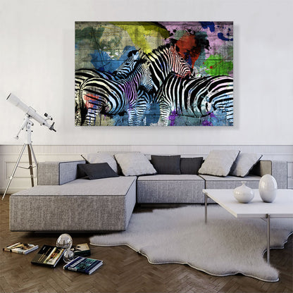 Zebras Modern Art Home decor