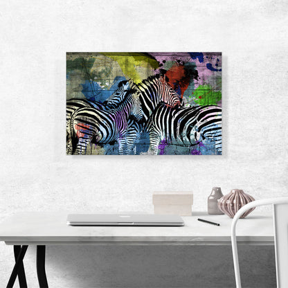 Zebras Modern Art Home decor