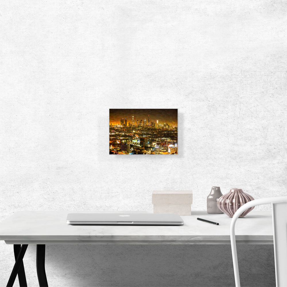 Downtown Los Angeles LA Cityscape Skyline California