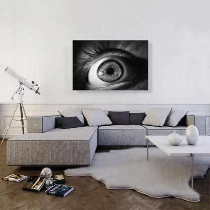 Black And White Eye Home decor