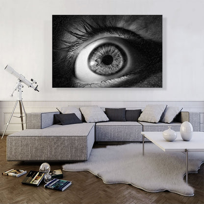Black And White Eye Home decor