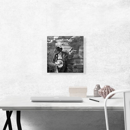 Black And White Guitar Musician Home decor