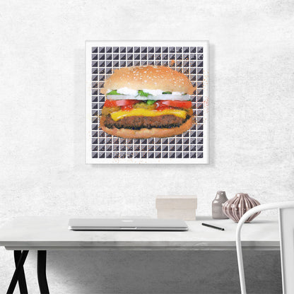 Burger Modern Art Home decor
