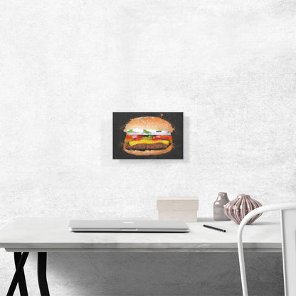 Burger Painting Home decor