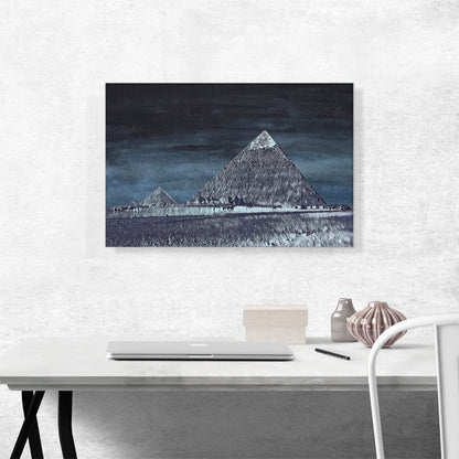 Cairo Pyramids Painting Home decor