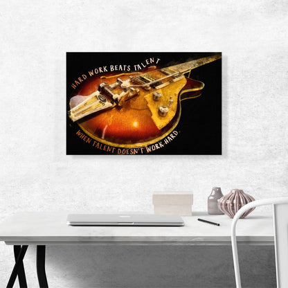 Color Guitar Home decor