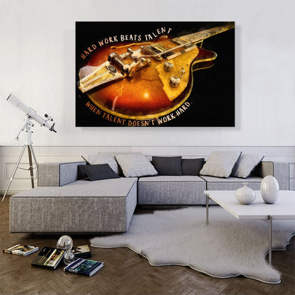 Color Guitar Home decor