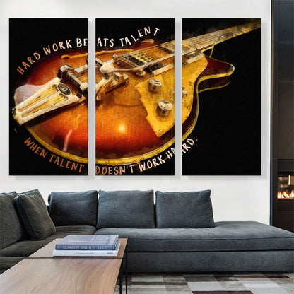 Color Guitar Home decor