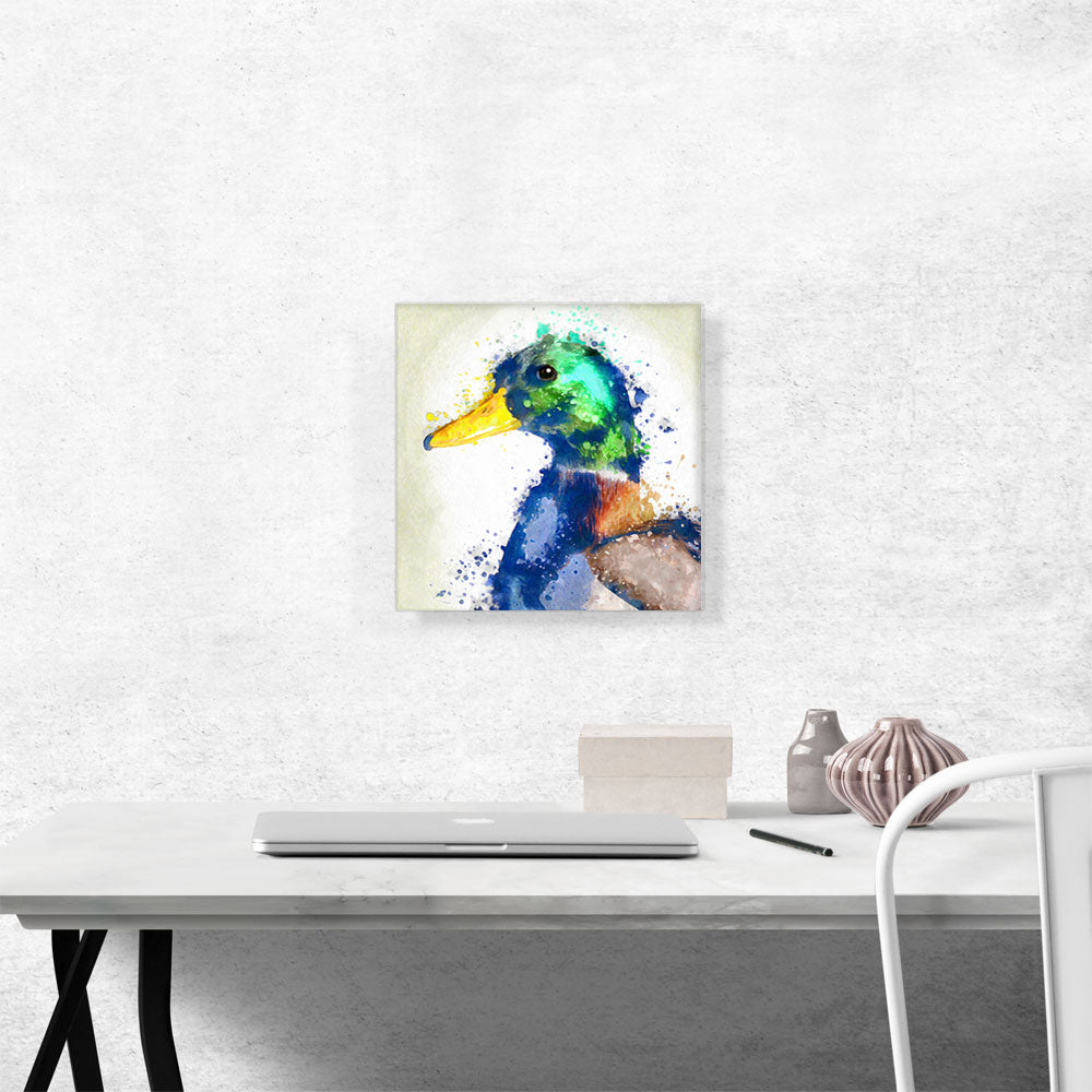 Colorful Duck Painting Home decor