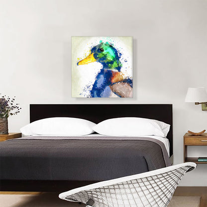 Colorful Duck Painting Home decor