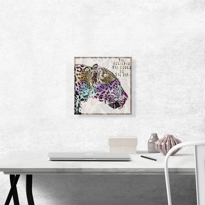 Colorful Leopard Home decor