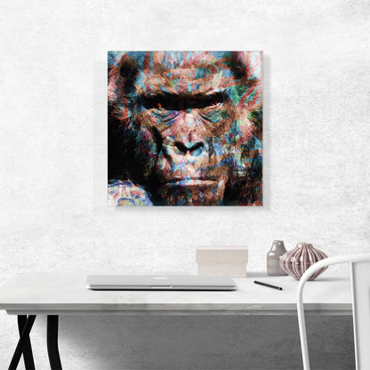 Angry Gorilla Modern Art Home decor