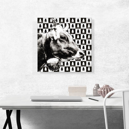 Cow On Milk Pattern Home decor