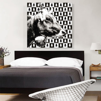 Cow On Milk Pattern Home decor