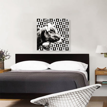 Cow On Milk Pattern Home decor