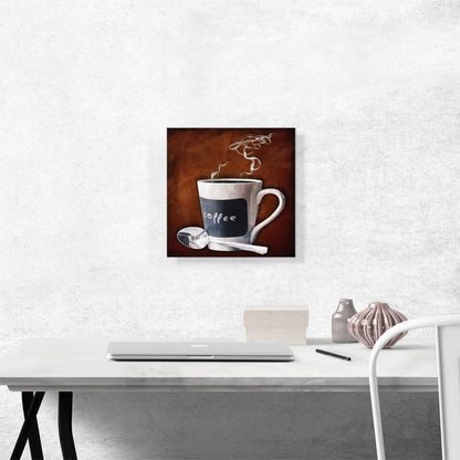 Cup Of Coffee Home Decor Square