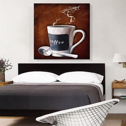 Cup Of Coffee Home Decor Square