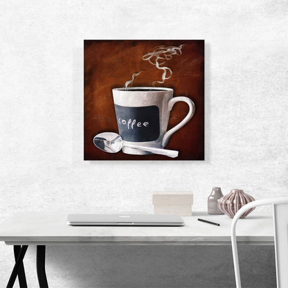 Cup Of Coffee Home Decor Square