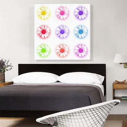 Daisy Flower Painting Pattern Home decor