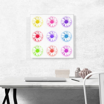 Daisy Flower Painting Pattern Home decor