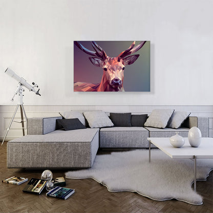 Geometric Deer Home decor