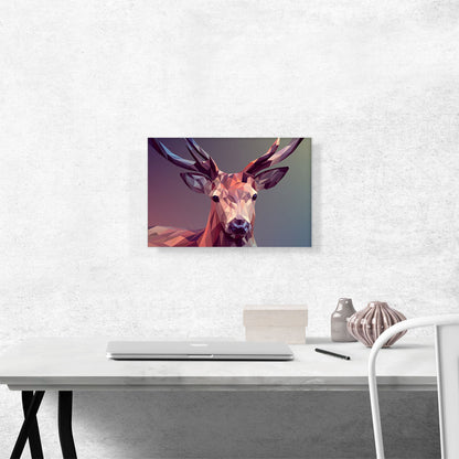 Geometric Deer Home decor