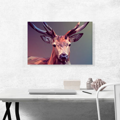 Geometric Deer Home decor