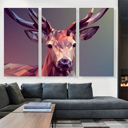 Geometric Deer Home decor
