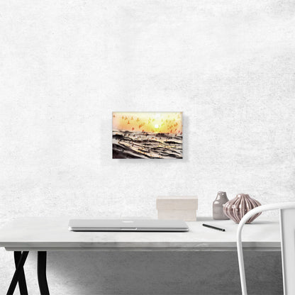 Beach With Birds Painting Home decor