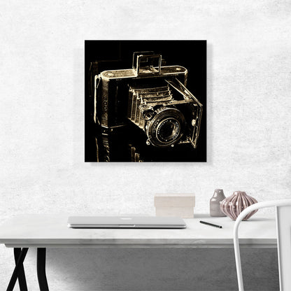 Old Camera Home Decor Square