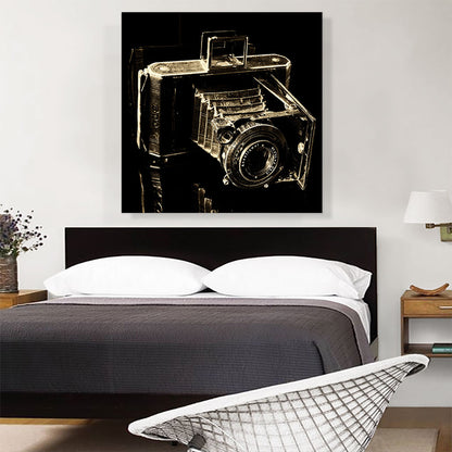 Old Camera Home Decor Square
