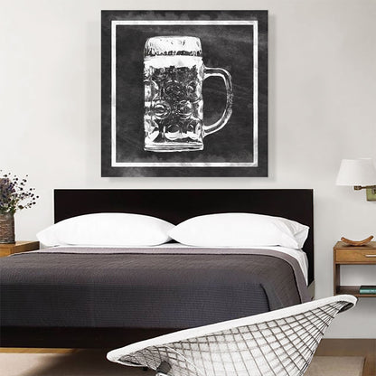 Beer Mug Modern Art Home decor