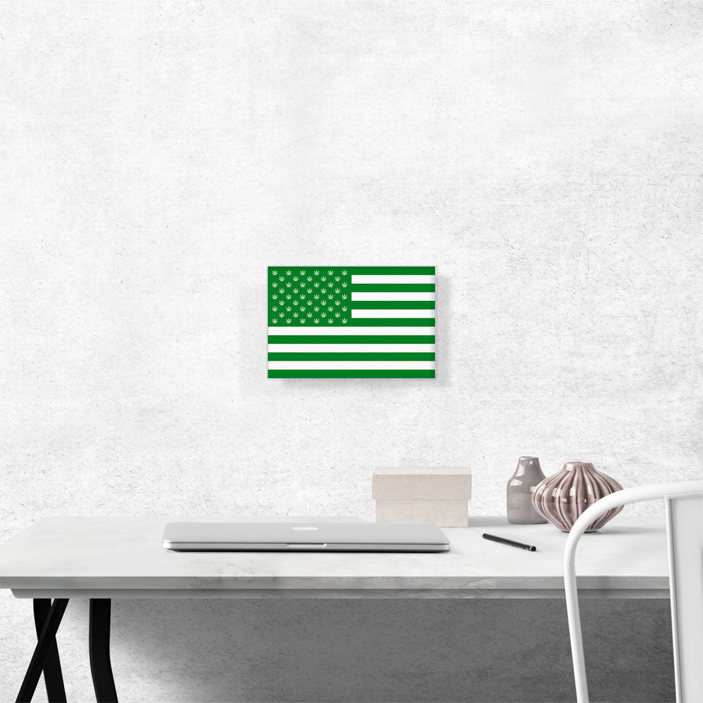 United States of Weed Flag Marijuana Cannabis