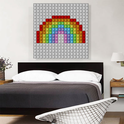 Colorful Rainbow Emoticon Gay Jewel Pixel
