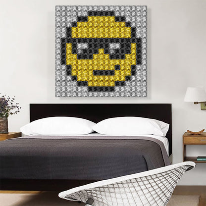 Emoticon Sunglasses Smiley Face Jewel Pixel
