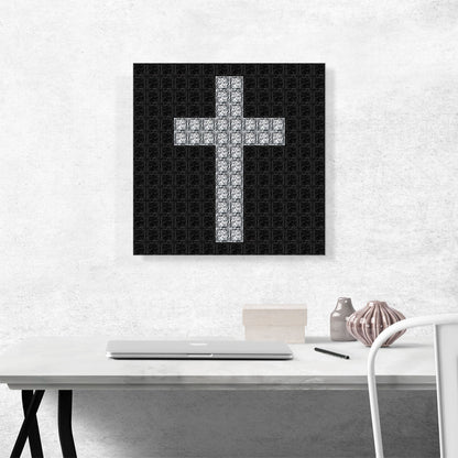 Jewel Christian Cross Church Pixel