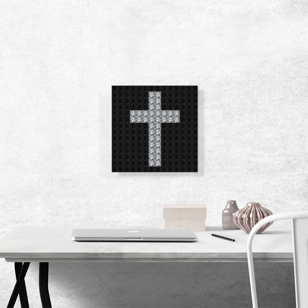 Jewel Christian Cross Church Pixel