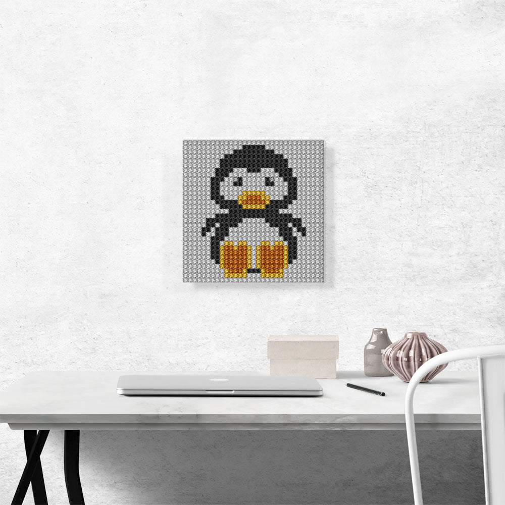 Penguin Emoticon South Pole Jewel Pixel