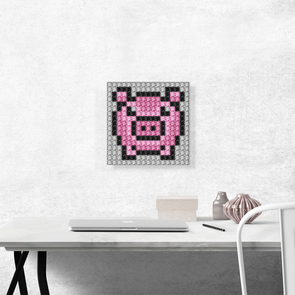 Pink Pig Butcher Meat Jewel Pixel