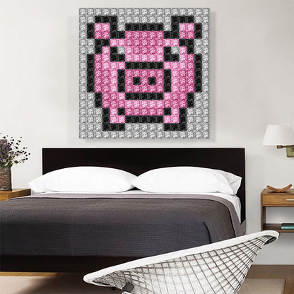 Pink Pig Butcher Meat Jewel Pixel