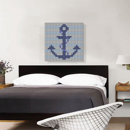 Ship Boat Anchor Jewel Pixel