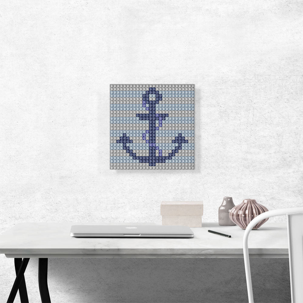 Ship Boat Anchor Jewel Pixel