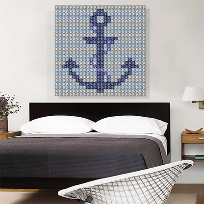 Ship Boat Anchor Jewel Pixel