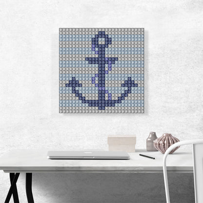 Ship Boat Anchor Jewel Pixel
