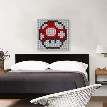 Super Mushroom Jewel Pixel
