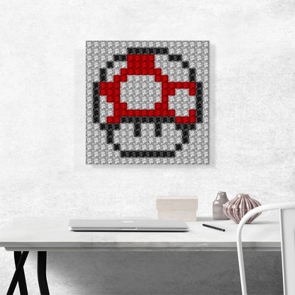 Super Mushroom Jewel Pixel