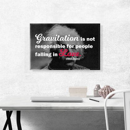 Gravitation Is Not Responsible for Love