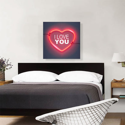 I Love You Neon Heart