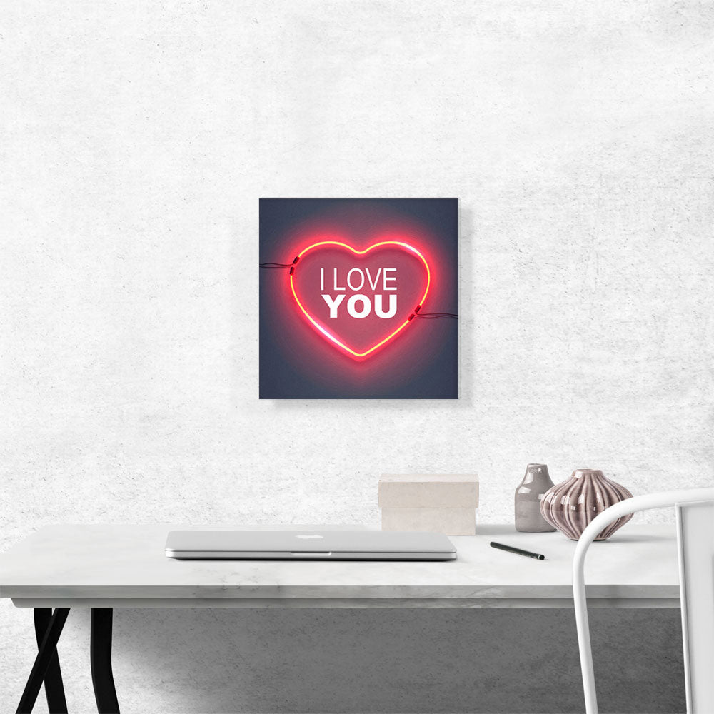 I Love You Neon Heart